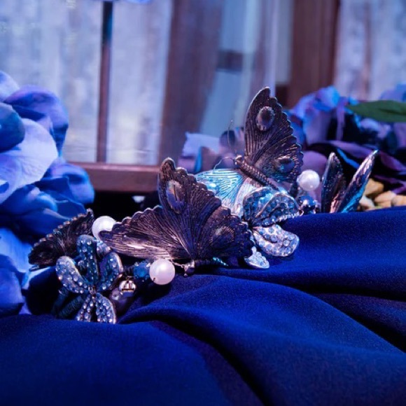 New Tim Burton corpse bride butterfly headband - Picture 6 of 7